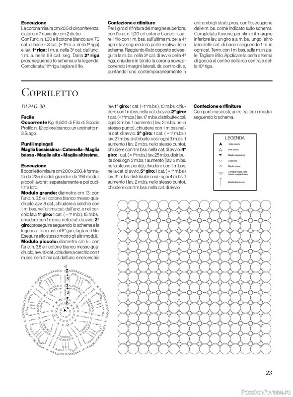 Вязаные проекты крючком в журнале «Profilo Filet №3 2024»