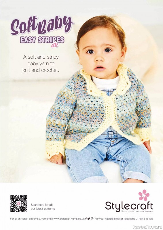 Вязаные проекты крючком в журнале «Simply Crochet №161 2025»