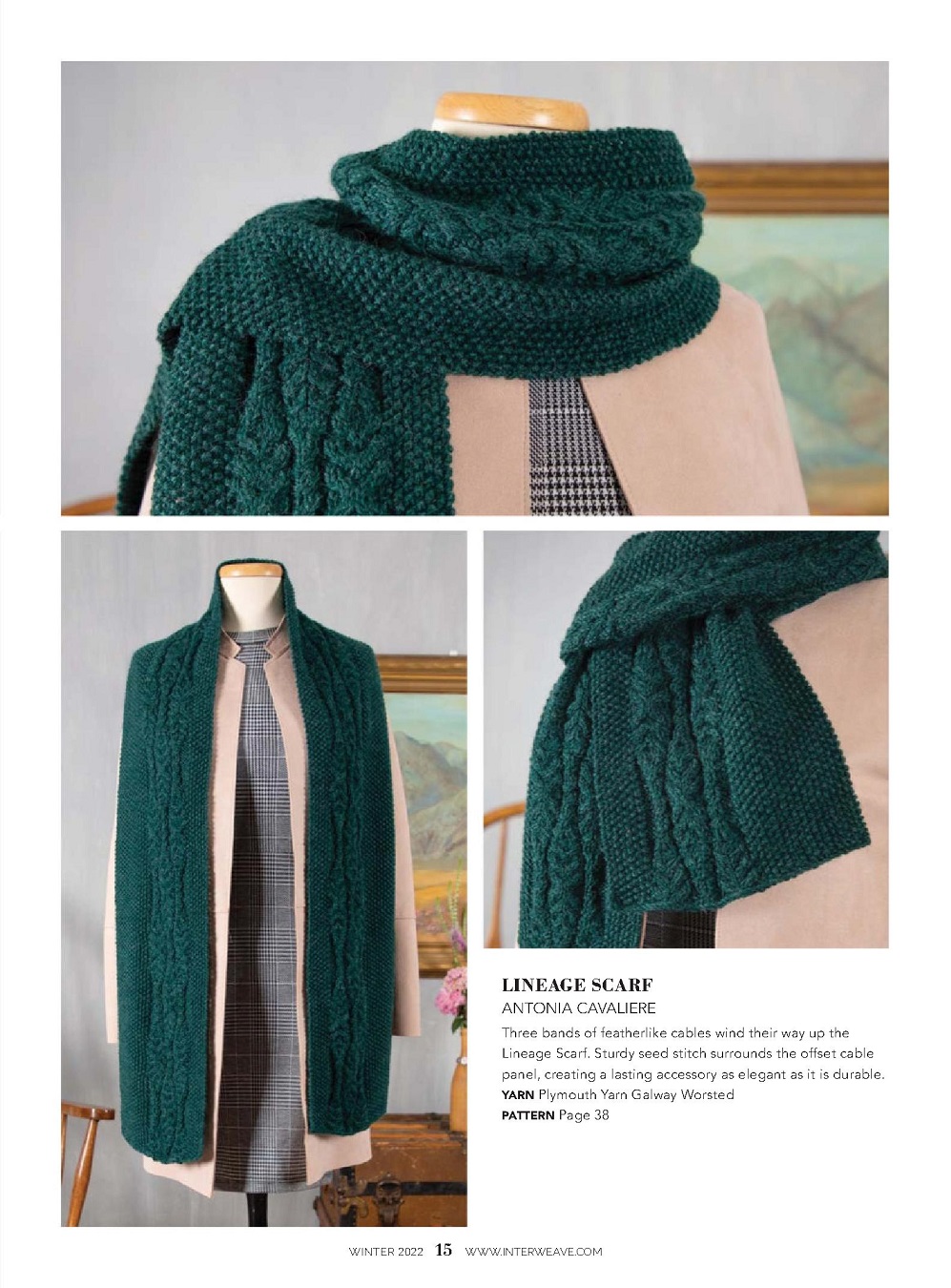 Журнал "Interweave Knits - Winter" 2022