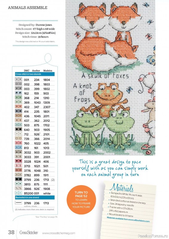 Коллекция вышивки в журнале «CrossStitcher №422 2025»