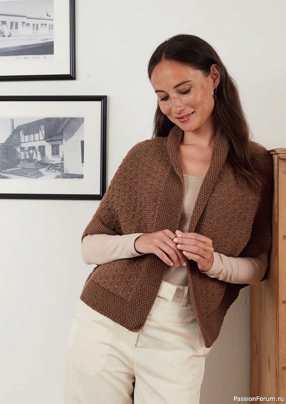 Вязаные модели в журнале «Burda Stricken №4 2020»