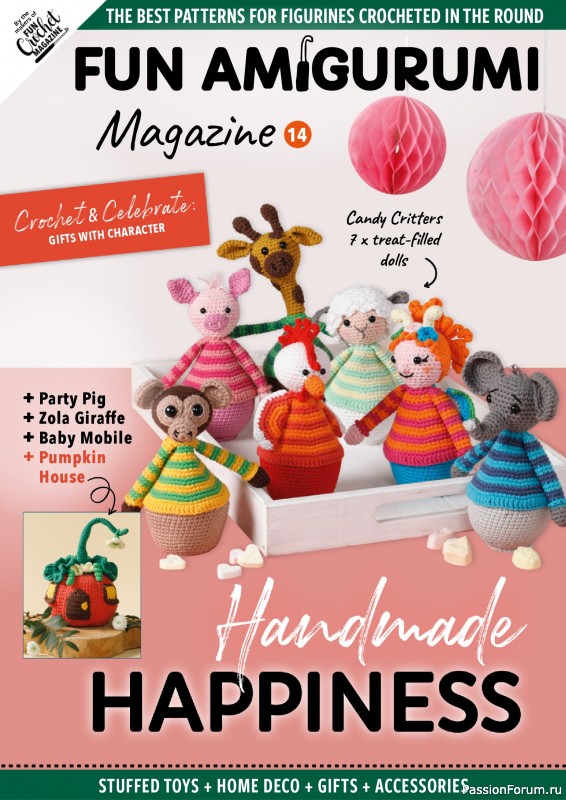 Вязаные проекты крючком в журнале «Fun Crochet Magazine №27 2025»
