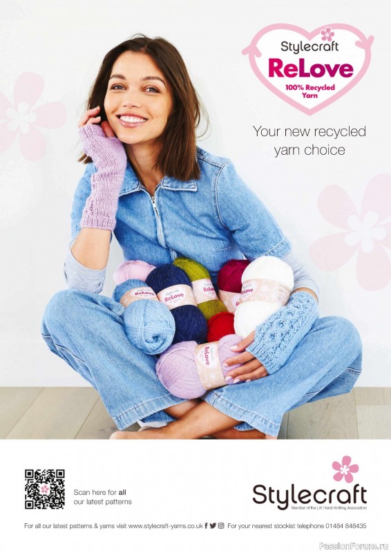 Вязаные проекты крючком в журнале «Simply Crochet №155 2024»