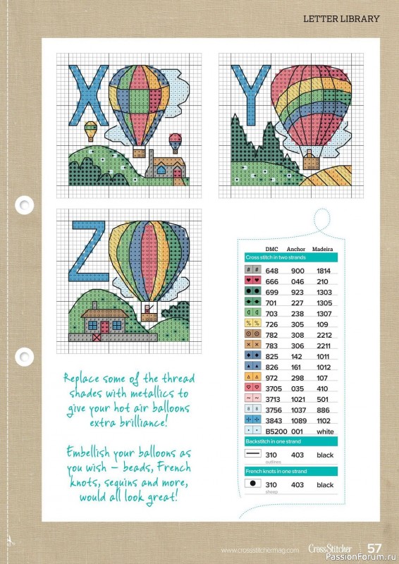 Коллекция вышивки в журнале «CrossStitcher №396 2023»