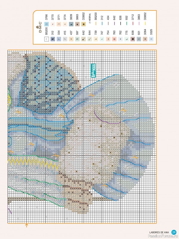 Коллекция вышивки в журнале «Labores de Ana №288 2024»