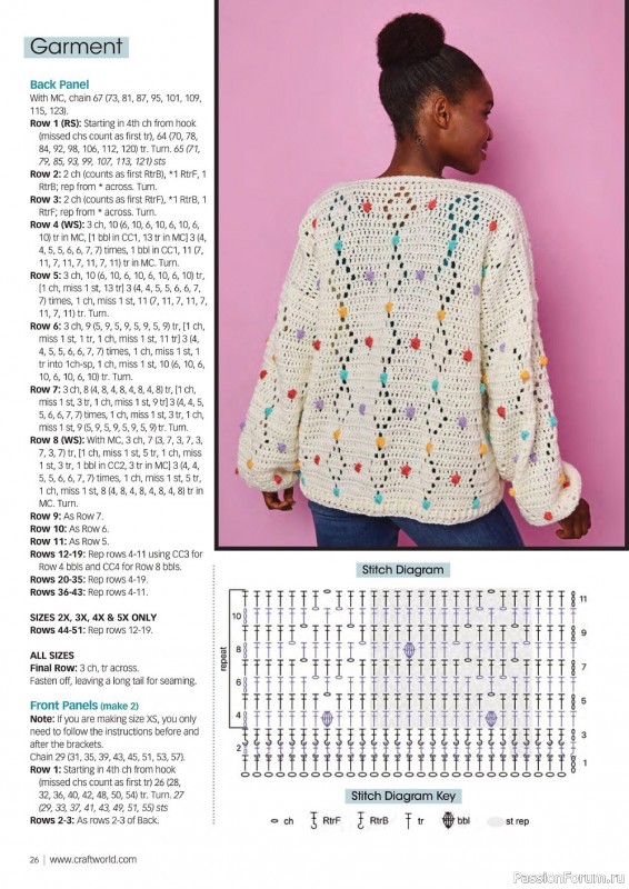 Вязаные модели крючком в журнале «Crochet Now №85 2022»