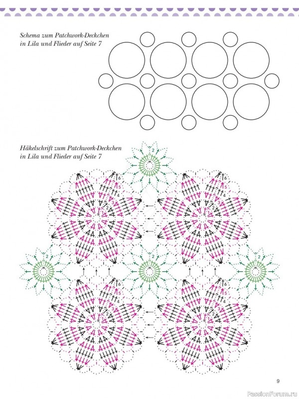 Вязаные проекты крючком в журнале «Dekoratives Hakeln №168 2022»