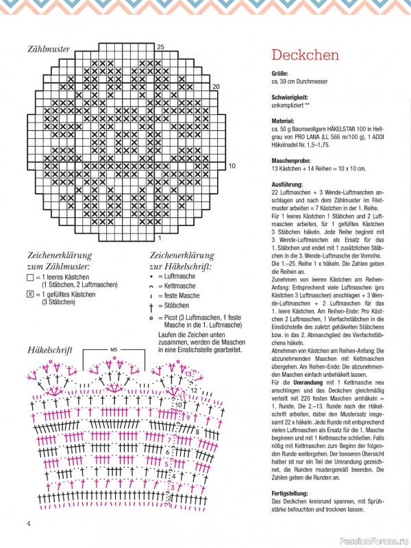 Вязаные проекты крючком в журнале «Dekoratives Hakeln №176 2024»