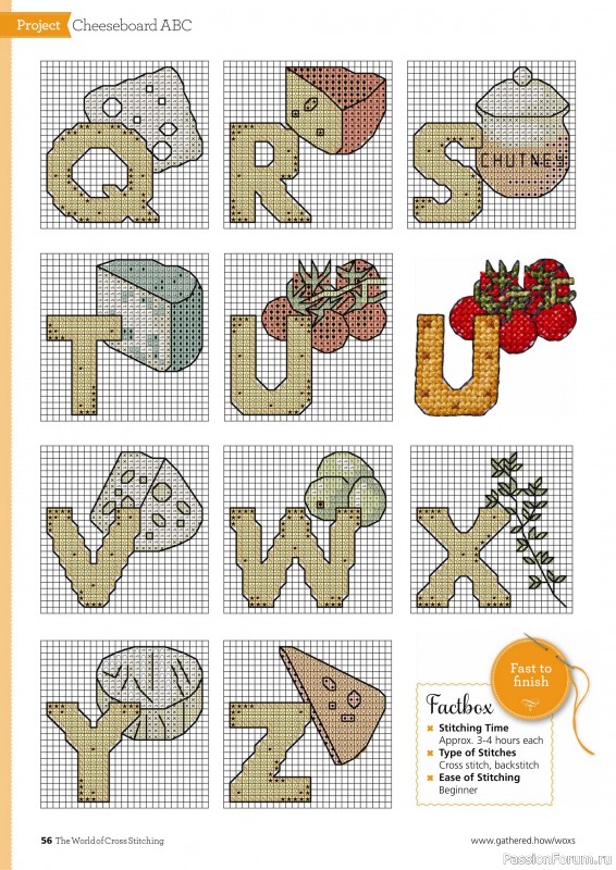 Коллекция вышивки в журнале «The World of Cross Stitching №353 2024»