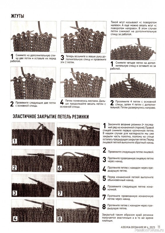 Авторские проекты в журнале «Азбука вязания №6 2023»