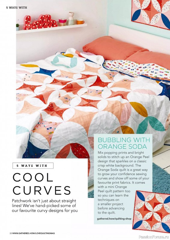 Коллекция проектов для рукодельниц в журнале «Love Patchwork & Quilting №150 2025»