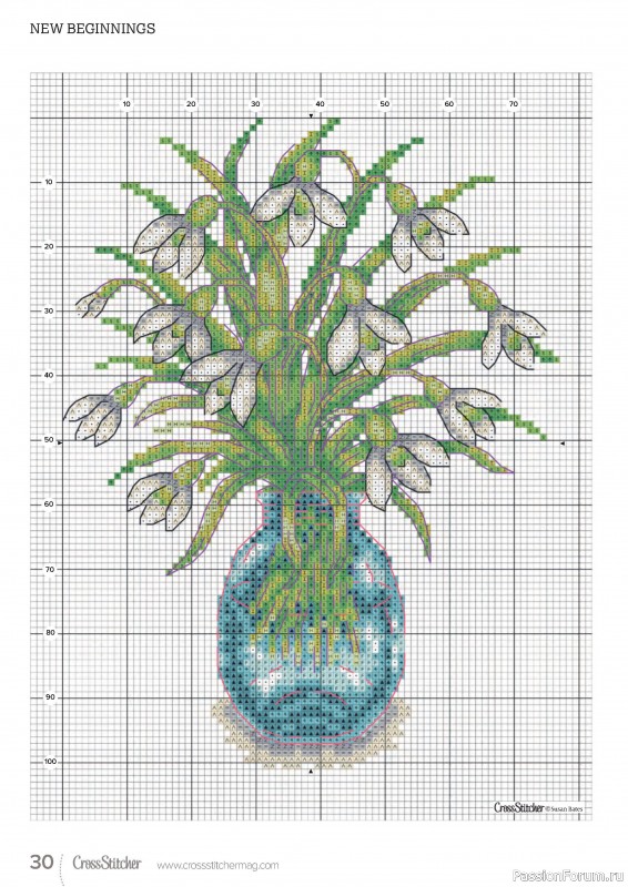 Коллекция вышивки в журнале «CrossStitcher №417 2024»