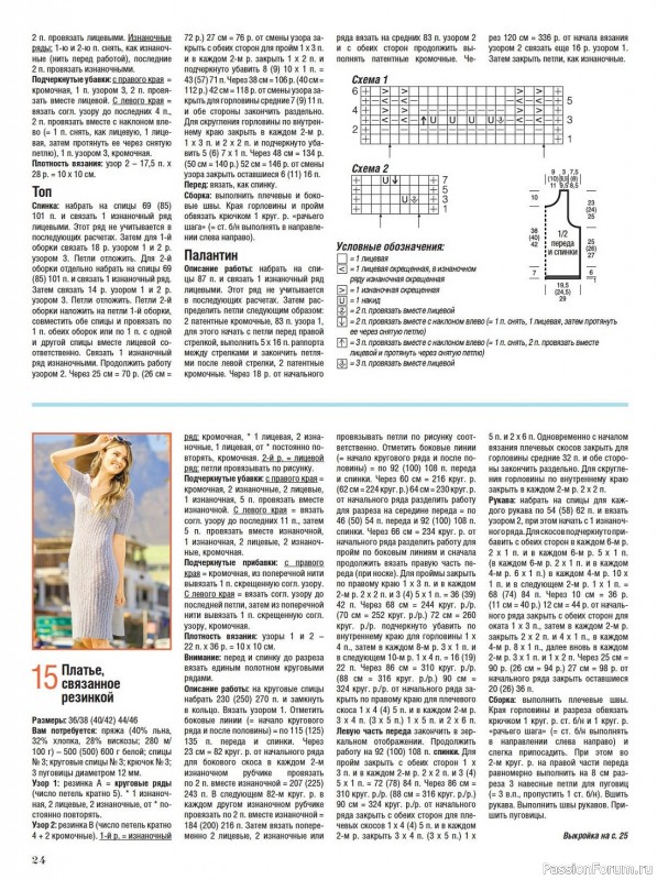 Вязаные модели в журнале «Сабрина №7 2023»