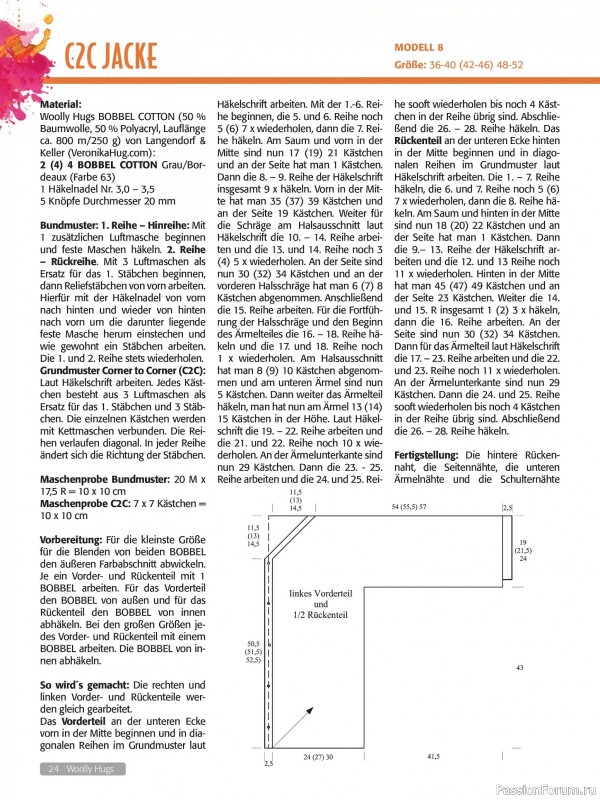 Вязаные проекты в журнале «Woolly Hugs Maschenwelt №2 2025»