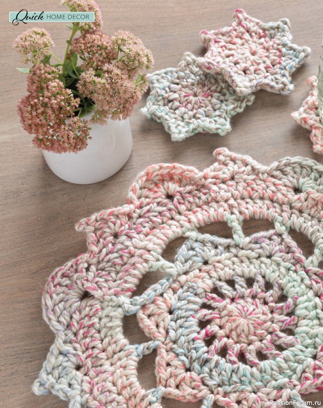 Вязаные проекты крючком в журнале «Crochet World - Late Spring 2025»