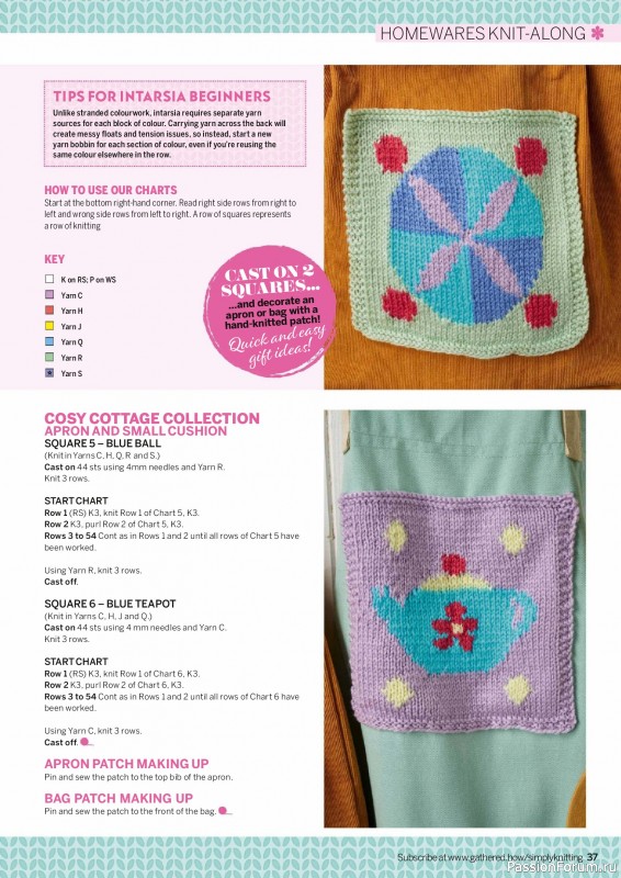 Вязаные проекты крючком в журнале «Simply Knitting №265 2025»