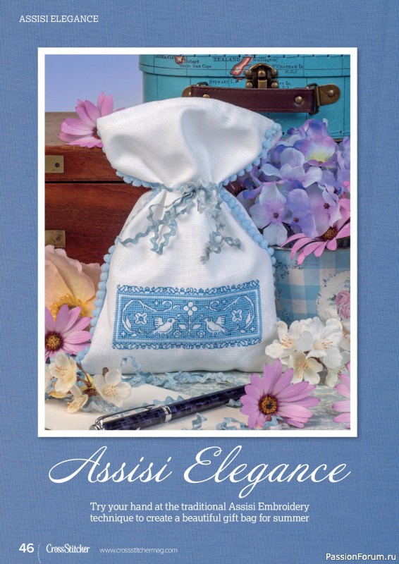Коллекция вышивки в журнале «CrossStitcher №424 2025»