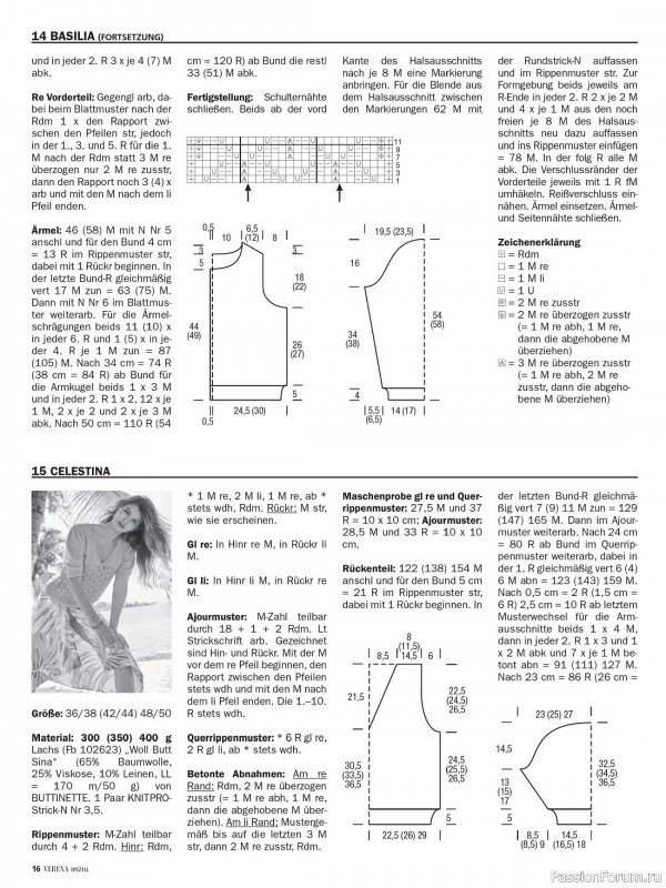 Вязаные модели в журнале «Verena Special V220 2023»