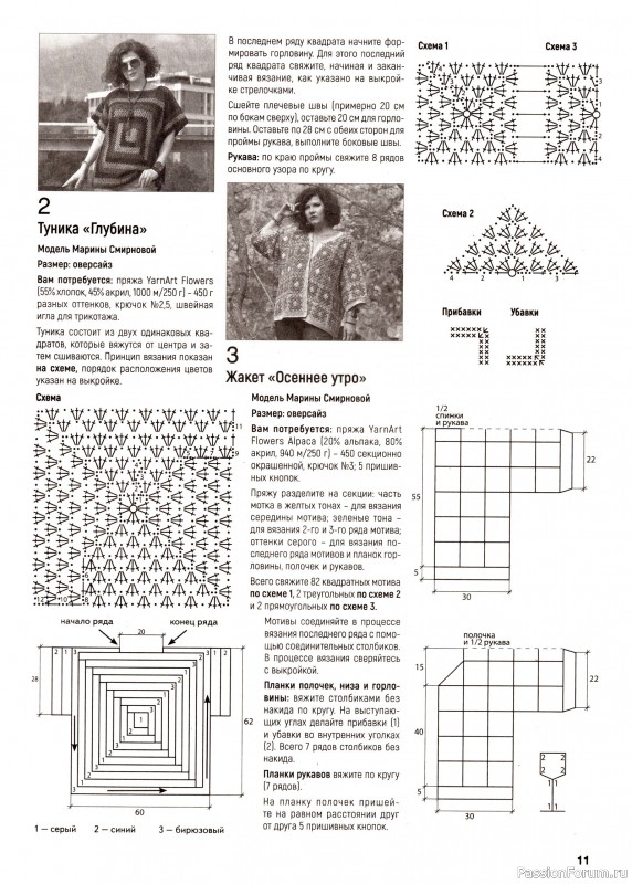 Вязаные модели в журнале «Вяжем крючком №10 2024»
