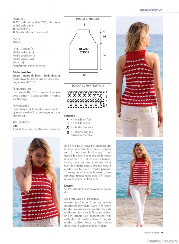 Вязаные проекты крючком в журнале «Crochet a Porter №2 2025»