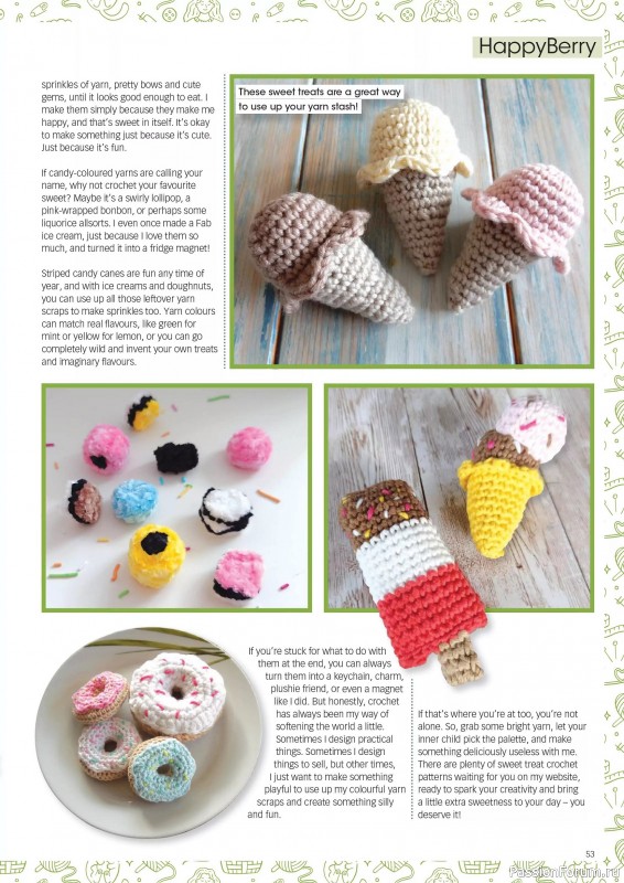 Вязаные проекты крючком в журнале «Crochet Now №123 2025»