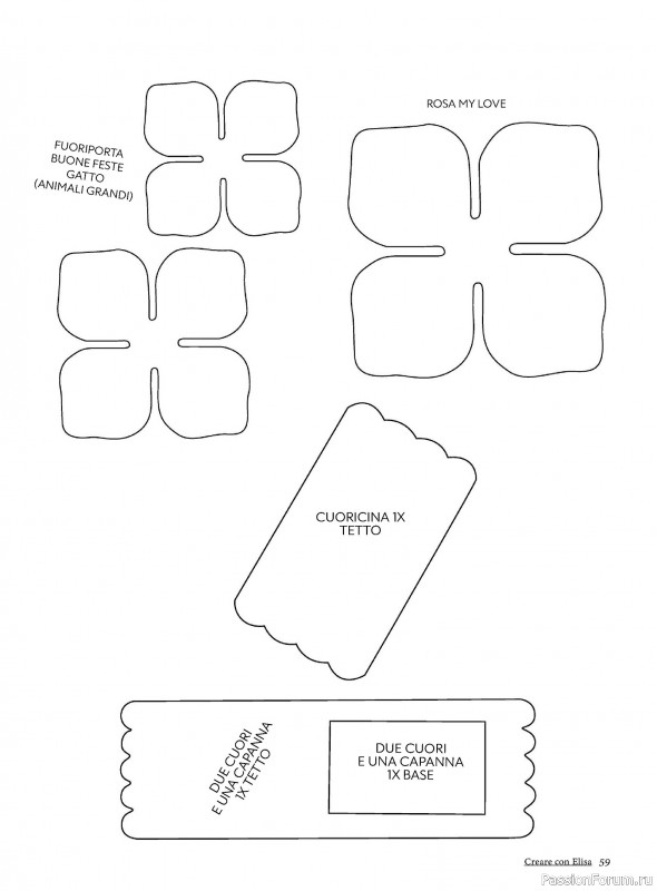 Коллекция проектов для рукодельниц в журнале «Creare Con Elisa №9 2024-2025»
