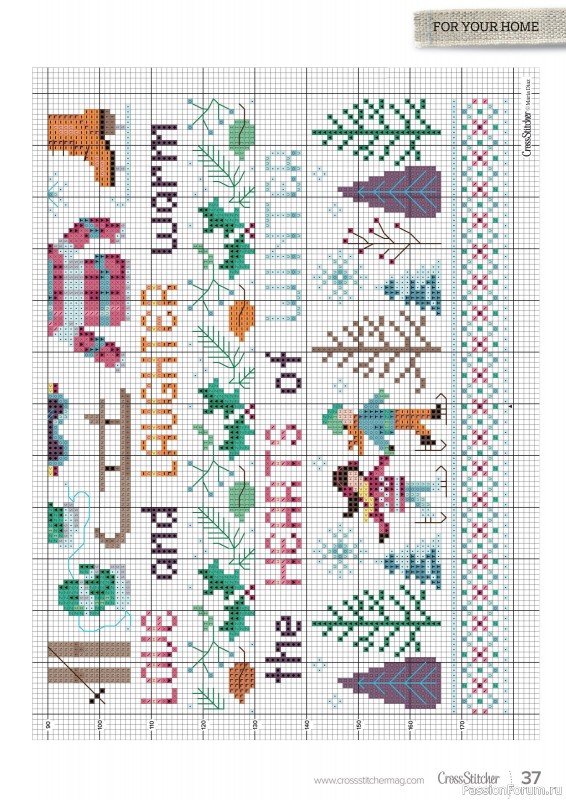 Коллекция вышивки в журнале «CrossStitcher №389 2022»