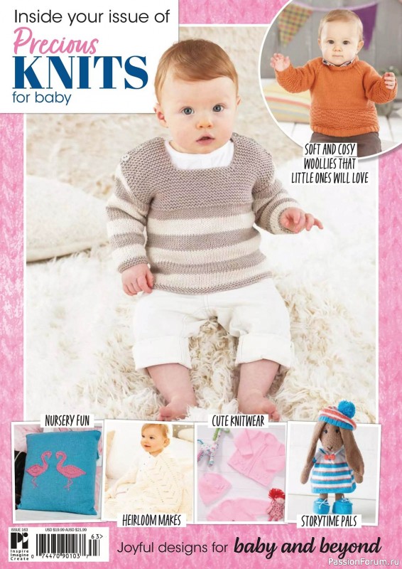 Вязаные модели для детей в журнале «Precious Knits for Baby»