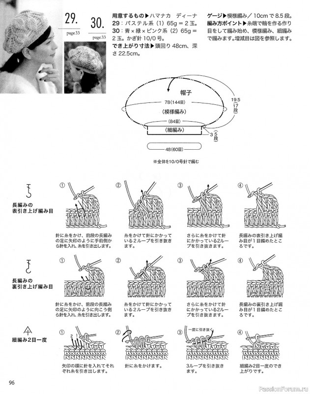 Вязаные модели в журнале «Let's Knit Series NV80652 2020»