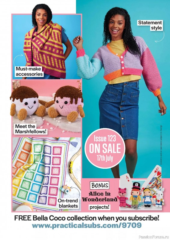 Вязаные проекты крючком в журнале «Crochet Now №122 2025»