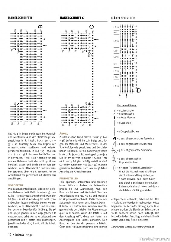 Вязаные проекты в журнале «Hakeln das MaschenMagazin №51 2025»»