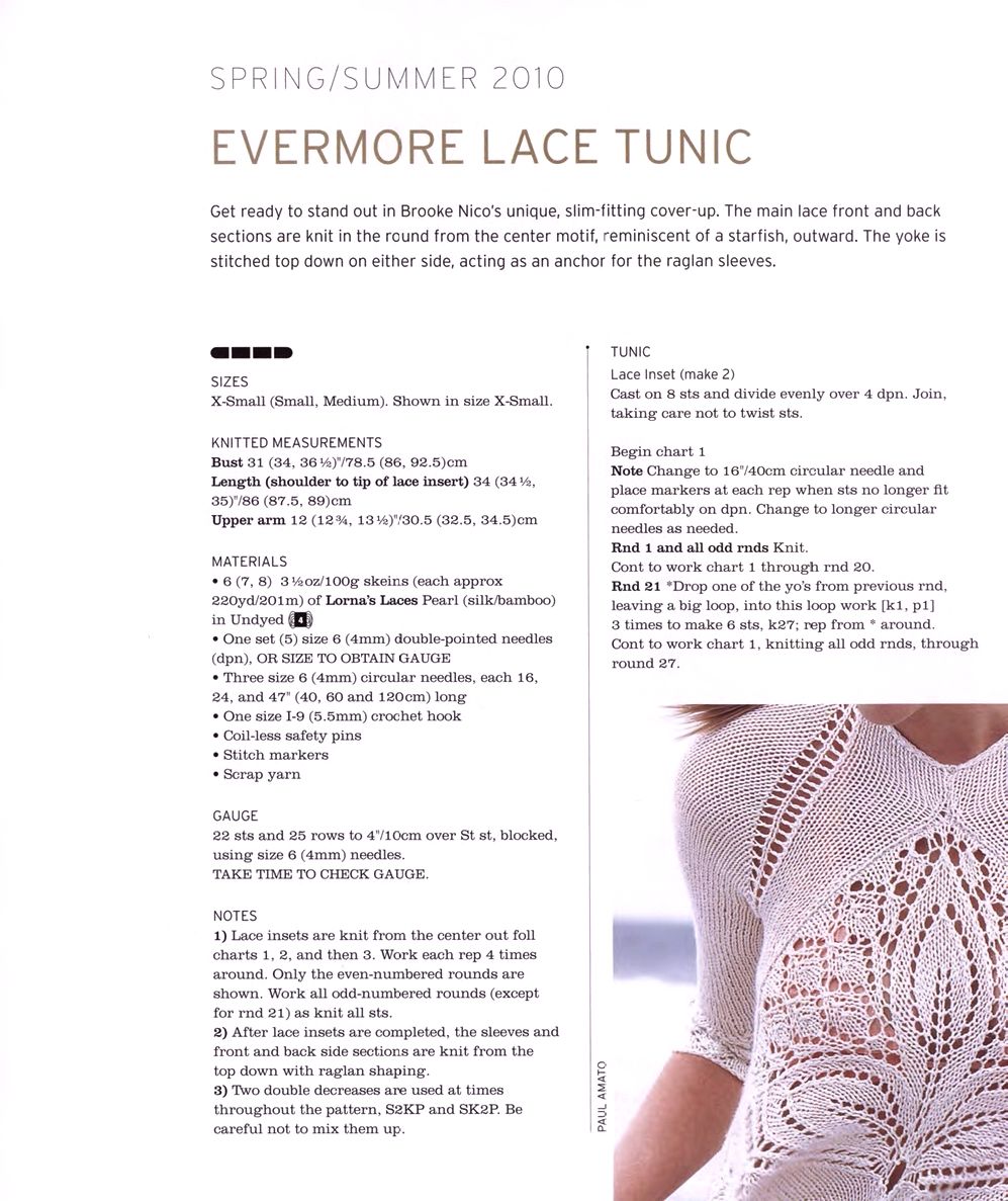 40 проектов вязания в журнале "Vogue Knitting Lace": 40 Bold & Delicate Knits 2021