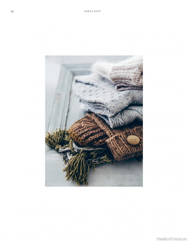 Вязаные проекты в книге «Urban Knit». Продолжение