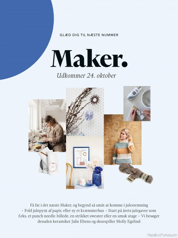 Коллекция проектов для рукодельниц в журнале «Maker №4 2022»