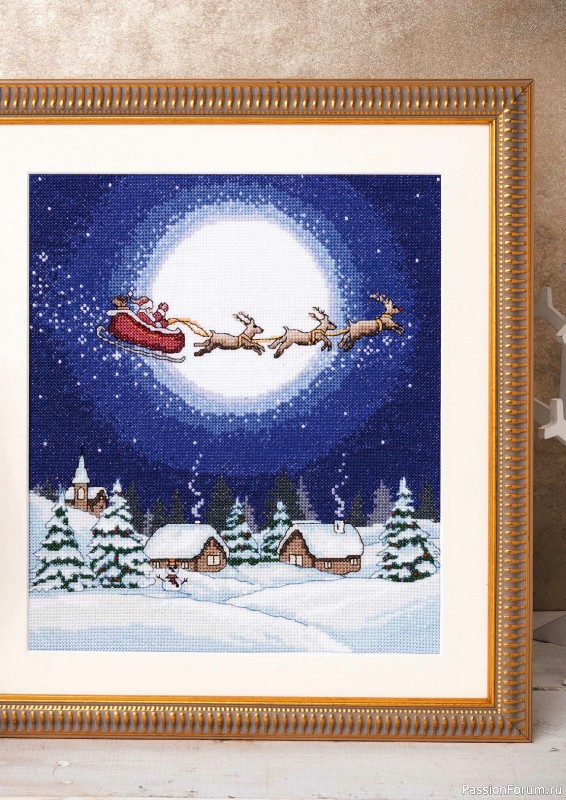 Коллекция вышивки в журнале «Cross Stitch Gold - Christmas Collection 2023»