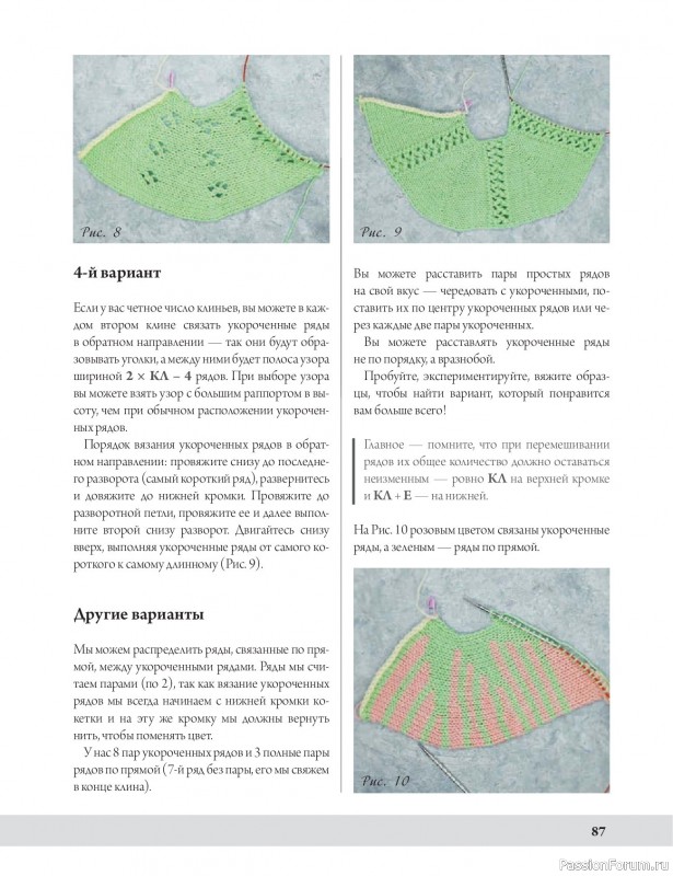 Вязаные проекты в книге «Анатомия круглой кокетки»