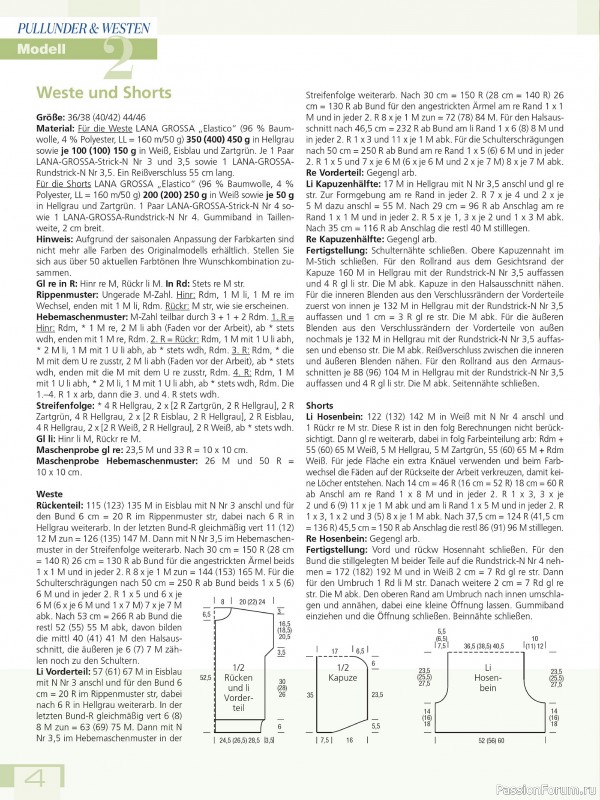 Вязаные проекты в журнале «Meine Strickmode MS171 2025»