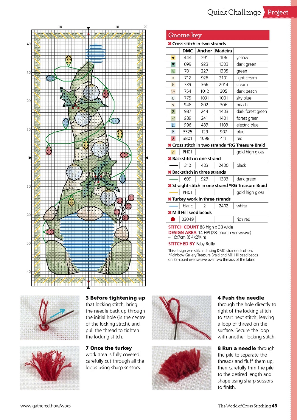 Журнал "The World of Cross Stitching" №313 2021