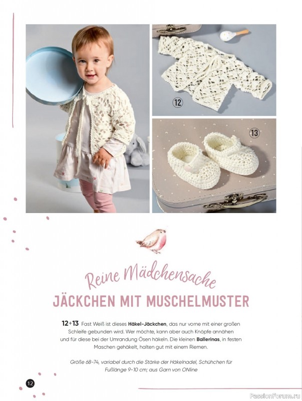 Вязаные модели для детей в журнале «Baby Maschenmode №53 2022»