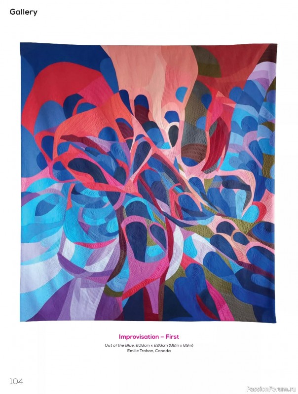 Коллекция проектов для рукодельниц в журнале «Quilters Companion №133 2025»