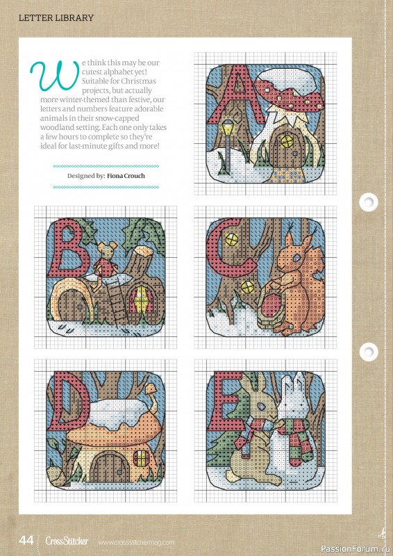 Коллекция вышивки в журнале «CrossStitcher №417 2024»