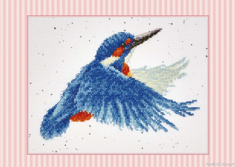 Коллекция вышивки в журнале «The World of Cross Stitching №326 2022»