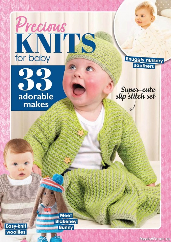 Вязаные модели для детей в журнале «Precious Knits for Baby»