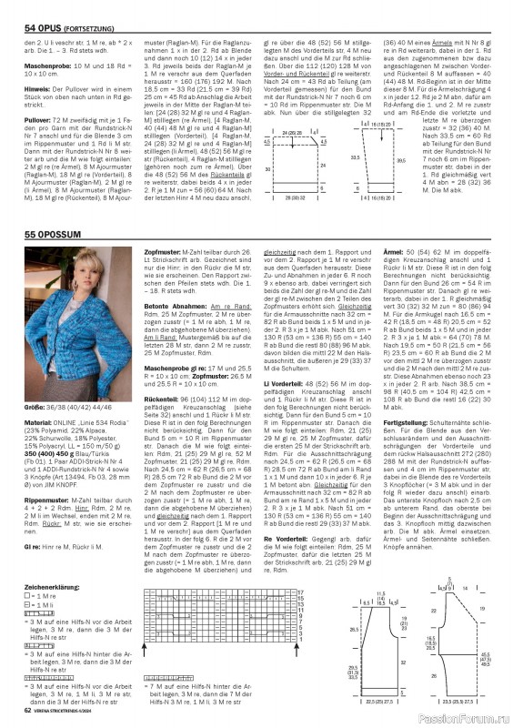 Вязаные модели в журнале «Verena Stricktrends №4 2024»