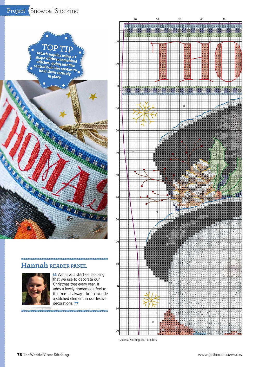 Журнал "The World of Cross Stitching" №313 2021