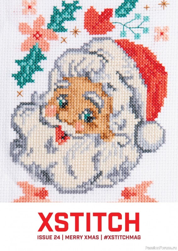 Коллекция вышивки в журнале «XStitch Magazine №24 2023»