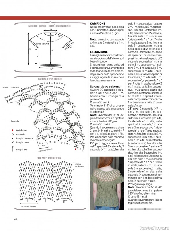 Вязаные модели в журнале «La Nuova Maglia №34 2025»