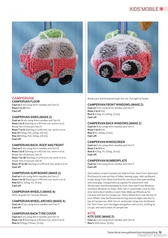 Вязаные проекты крючком в журнале «Simply Knitting №266 2025»