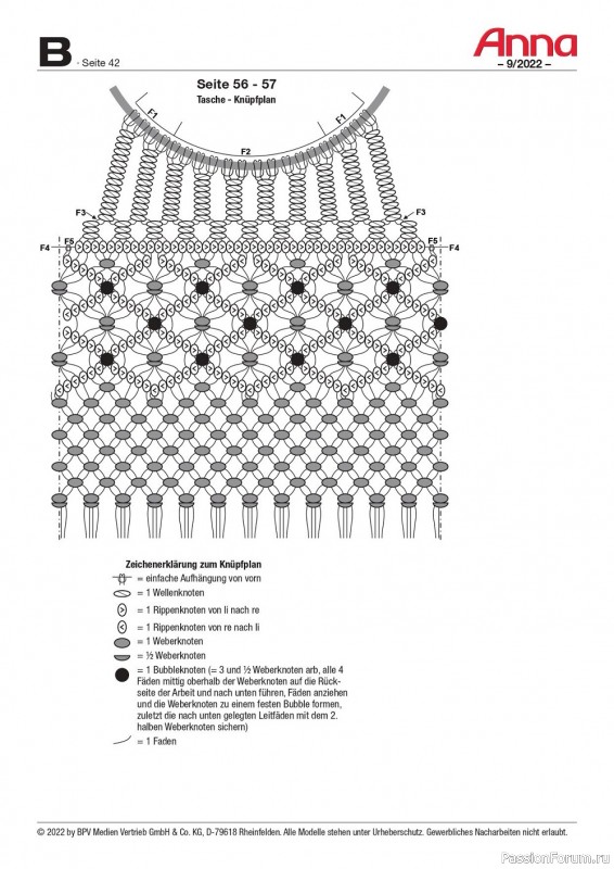Новые техники рукоделия в журнале «Anna №9 2022 Germany»