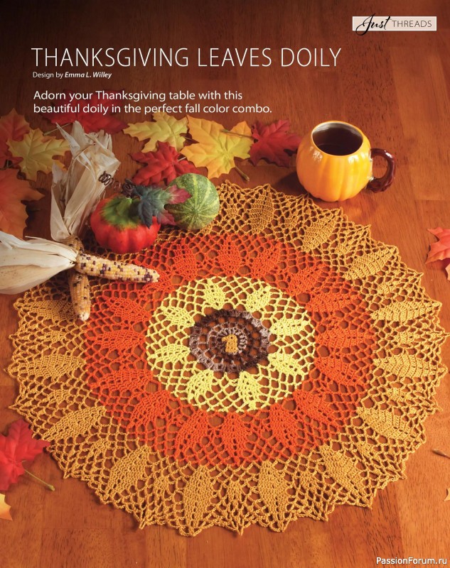 Вязаные проекты крючком в журнале «Crochet World - Autumn 2025»